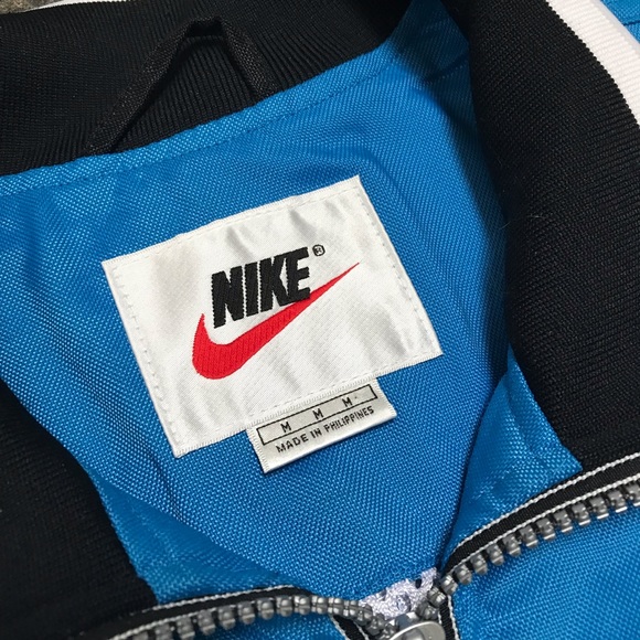 VTG 90’s Nike Team Full Zip Jacket Size Medium - Picture 4 of 4